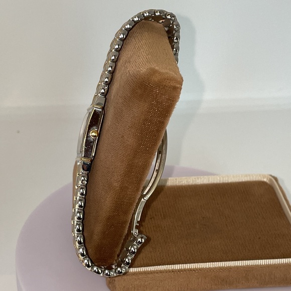 Vintage CROSS Swiss Timepiece Watch Stainless Steel Yellow Gold Water Resistant - Picture 12 of 15